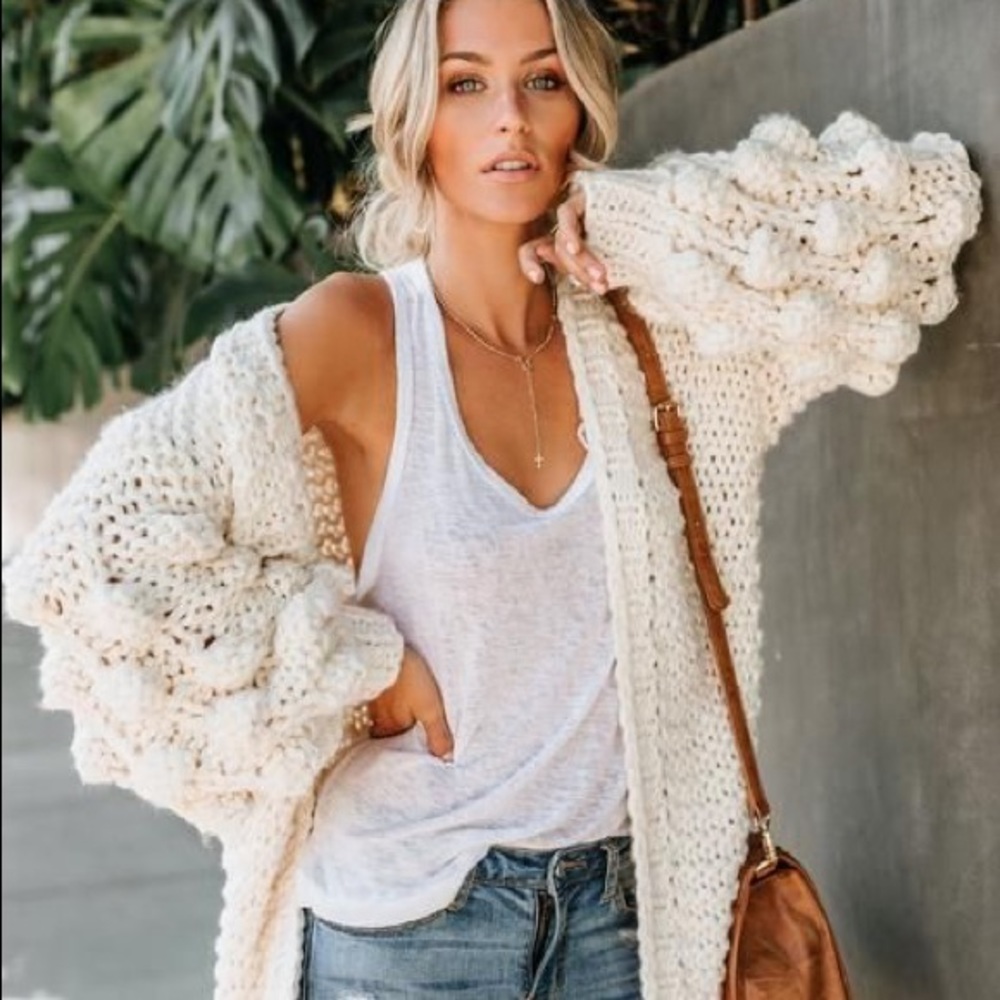 Vici Tender Loving Care Knit Cardigan